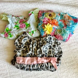 Boutique dress and romper bundle (see additional photos)